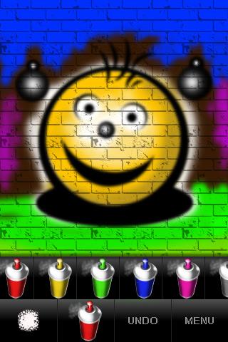 اسکرین شات 2 برنامه Spray Painter
