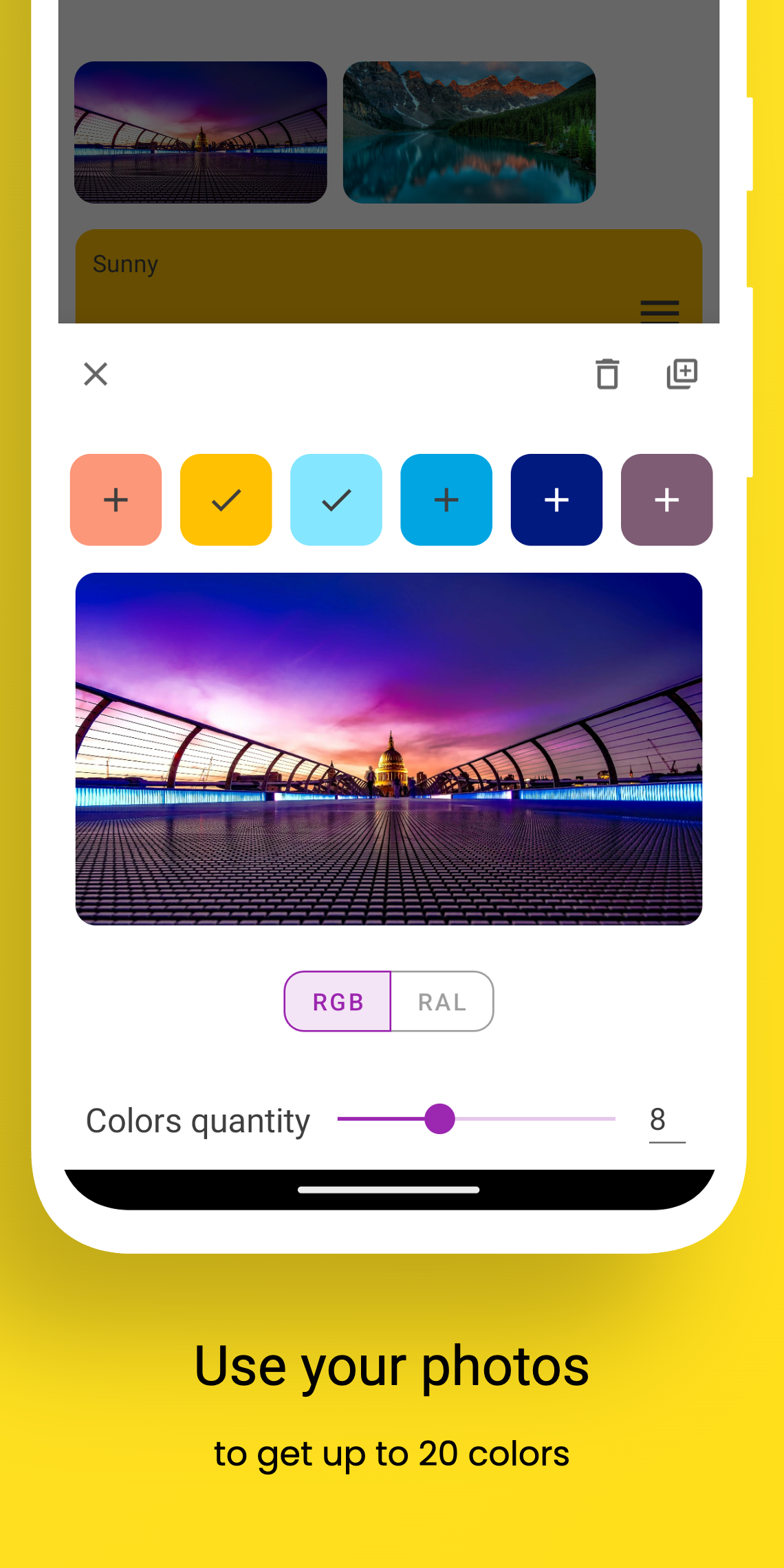 اسکرین شات 4 برنامه Color Harmony