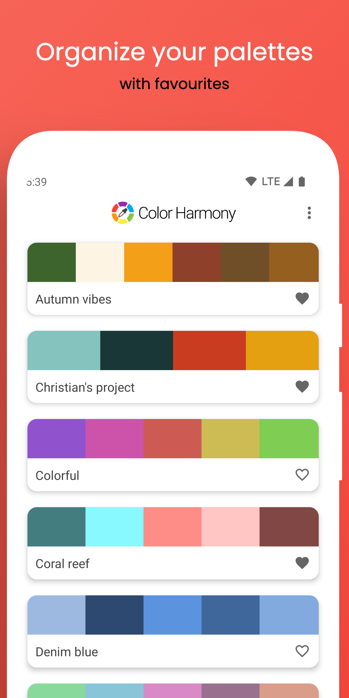 اسکرین شات 6 برنامه Color Harmony