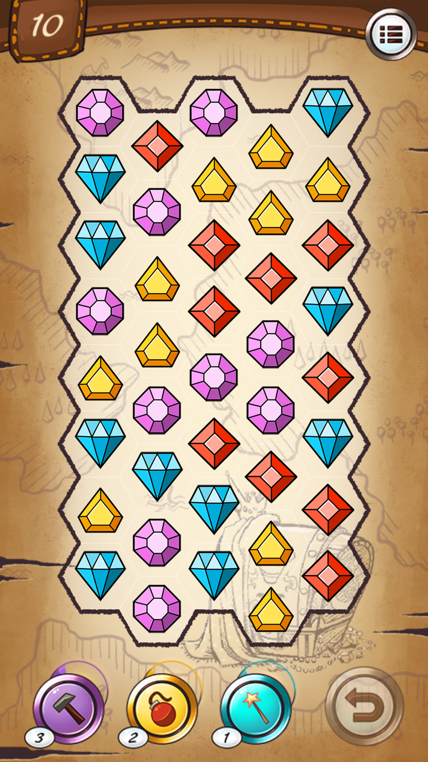 اسکرین شات 7 بازی Jewels Treasure Hunter