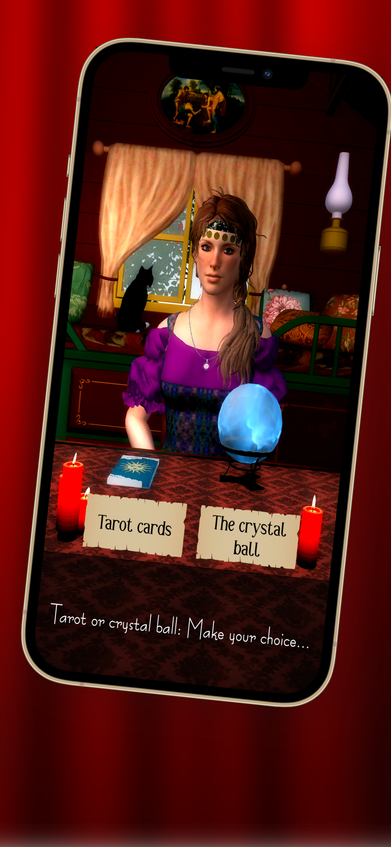 اسکرین شات 4 برنامه Esmeralda: Gypsy Fortuneteller