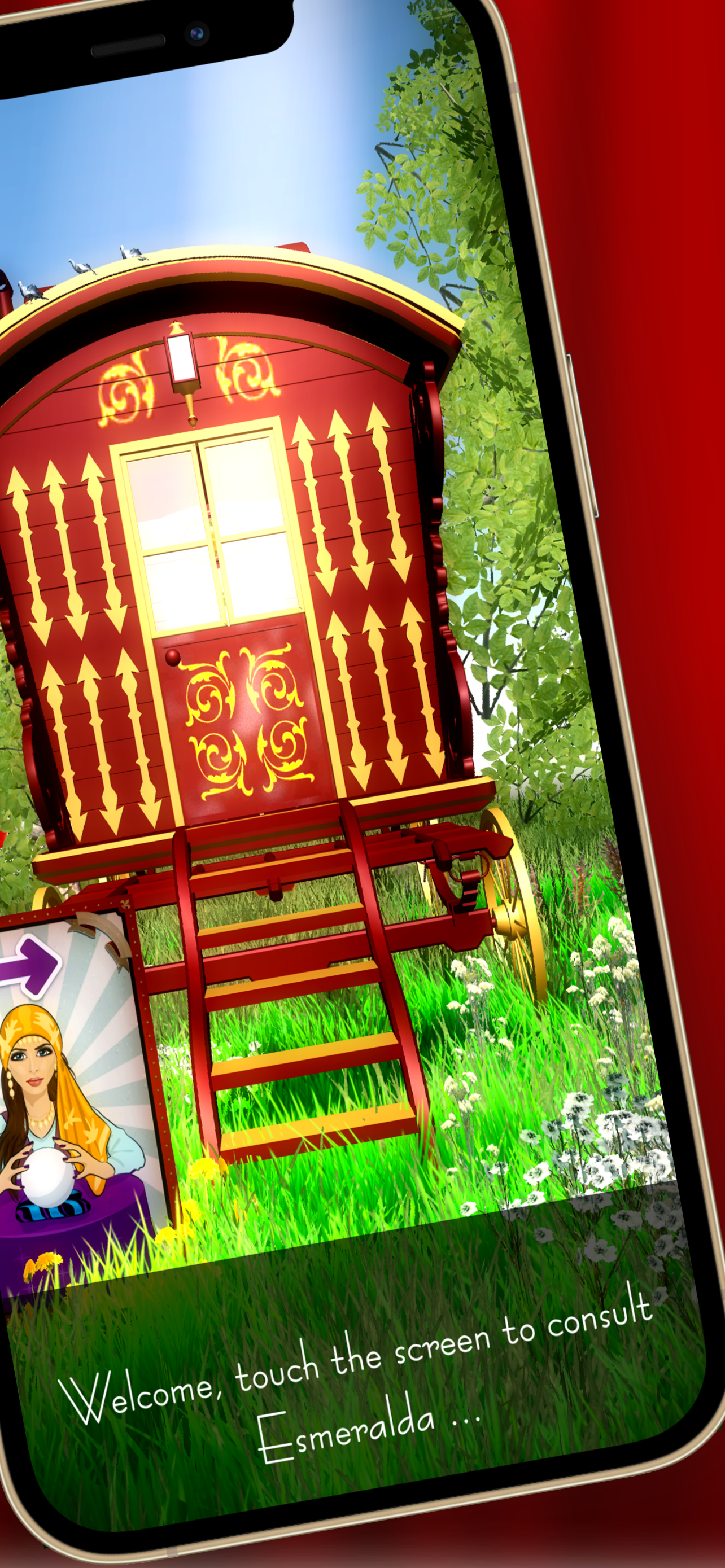 اسکرین شات 3 برنامه Esmeralda: Gypsy Fortuneteller