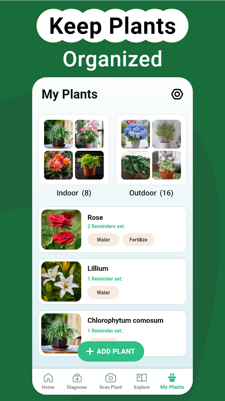 اسکرین شات 6 برنامه PlantGro: AI Plant Identifier
