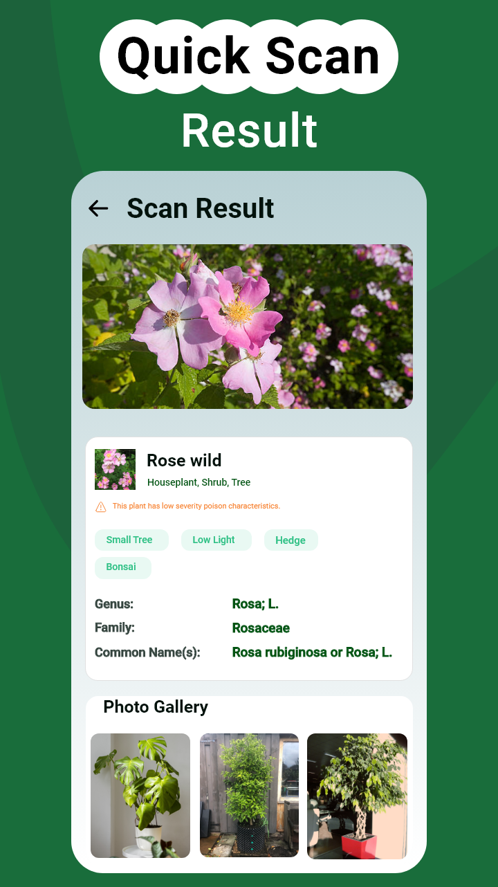 اسکرین شات 5 برنامه PlantGro: AI Plant Identifier
