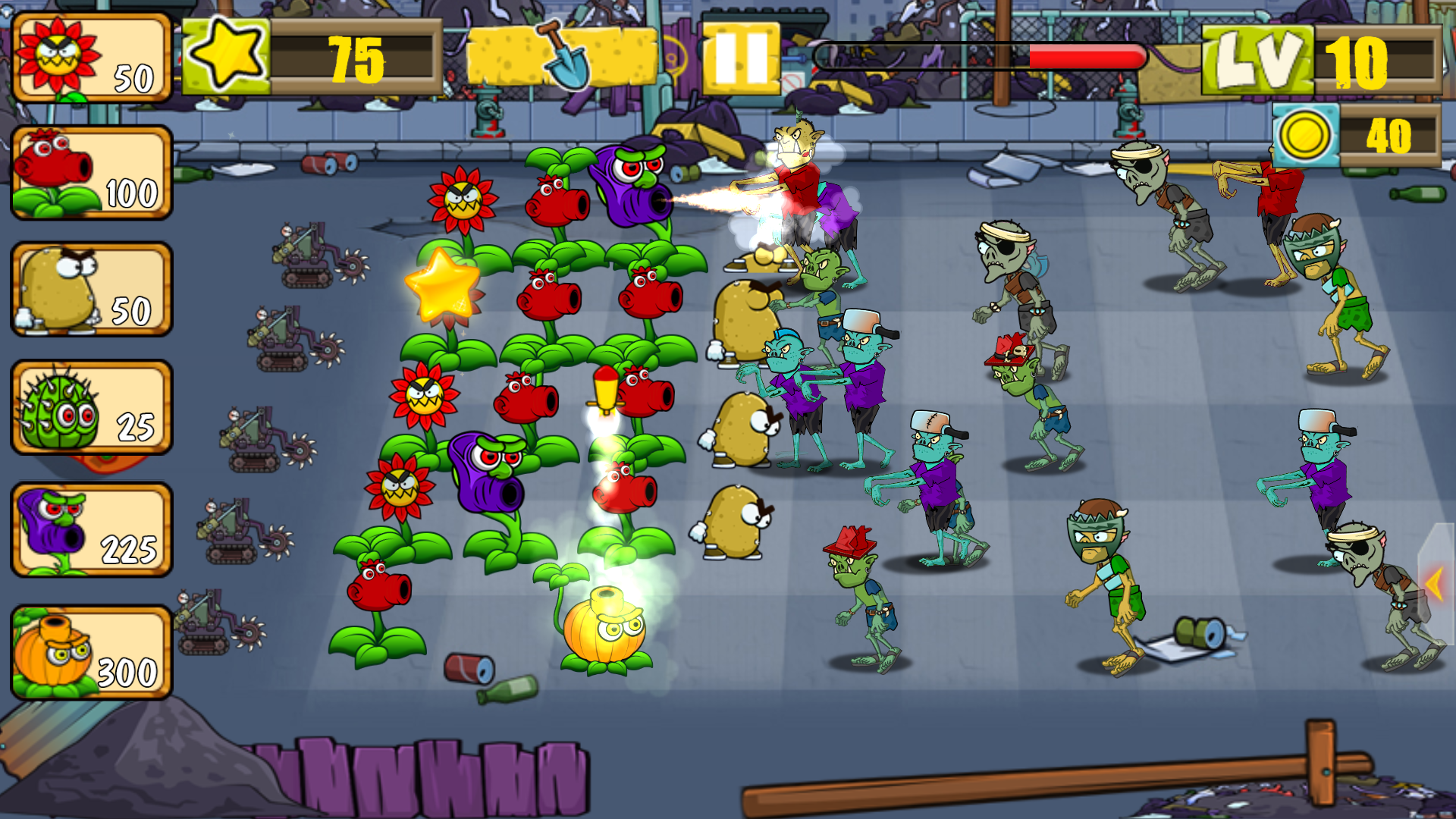 اسکرین شات 1 بازی Plants vs Goblins 5