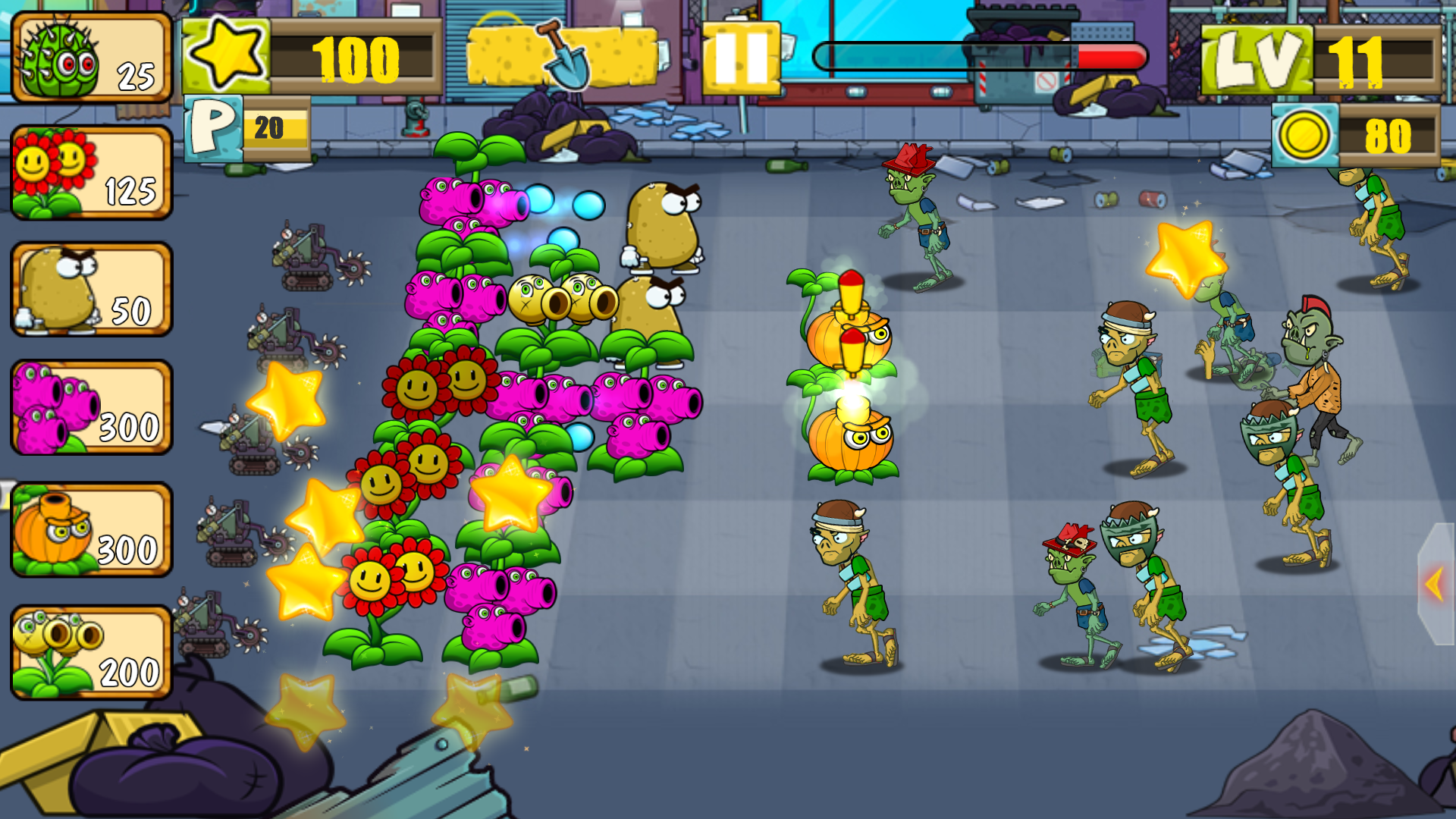 اسکرین شات 4 بازی Plants vs Goblins 5