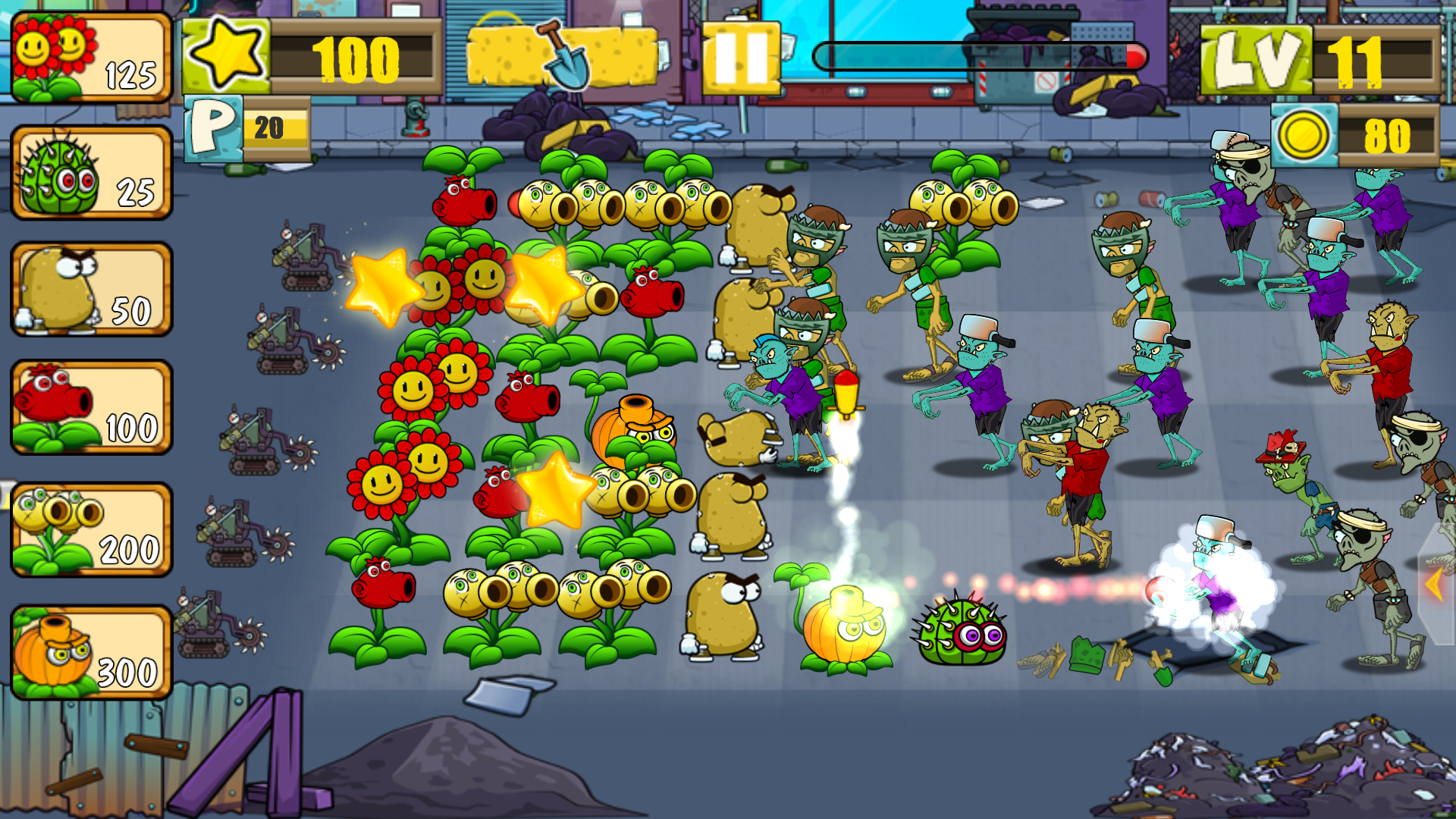 اسکرین شات 2 بازی Plants vs Goblins 5