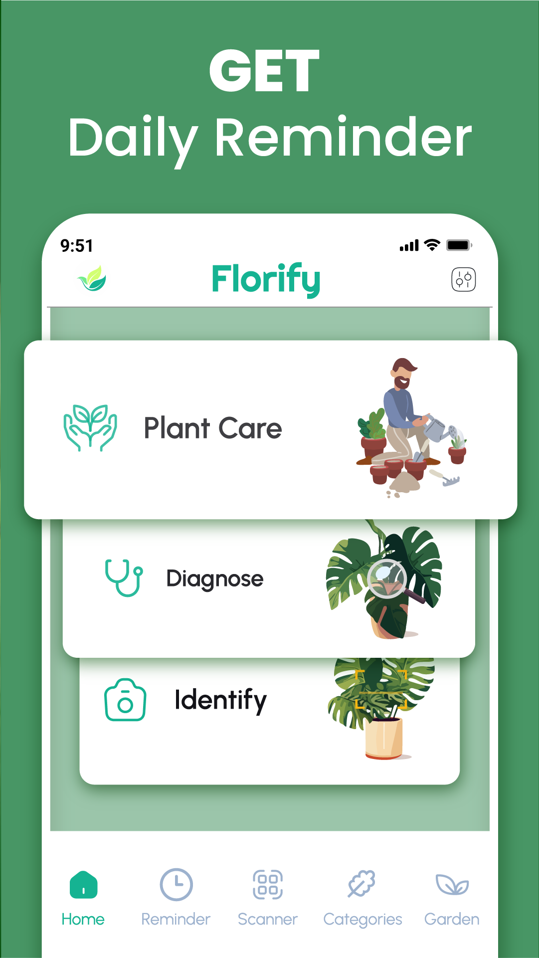 اسکرین شات 6 برنامه Florify: AI Plant Identifier