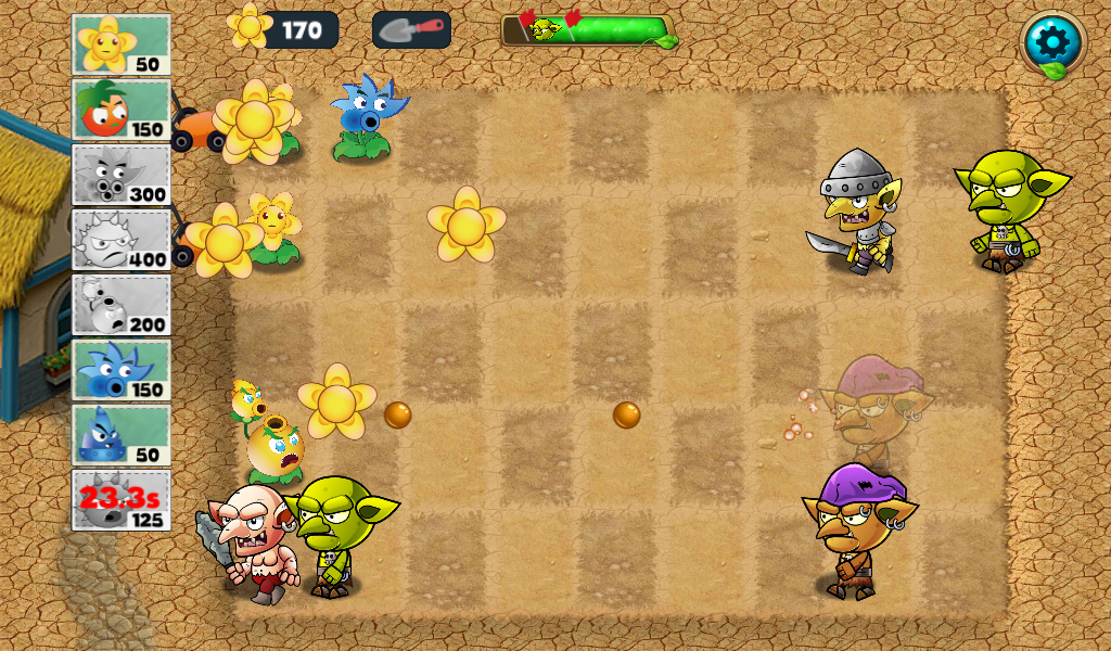 اسکرین شات 4 بازی Plants vs Goblins