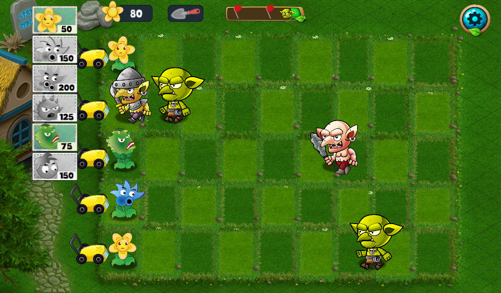 اسکرین شات 2 بازی Plants vs Goblins