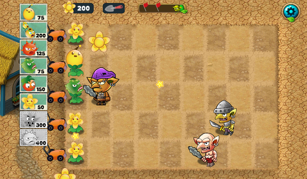 اسکرین شات 3 بازی Plants vs Goblins
