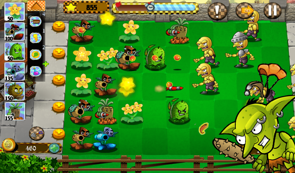 اسکرین شات 2 بازی Plants vs Goblins 2