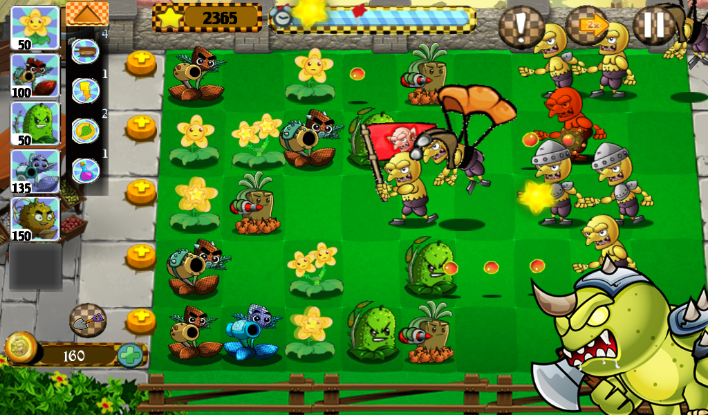 اسکرین شات 3 بازی Plants vs Goblins 2
