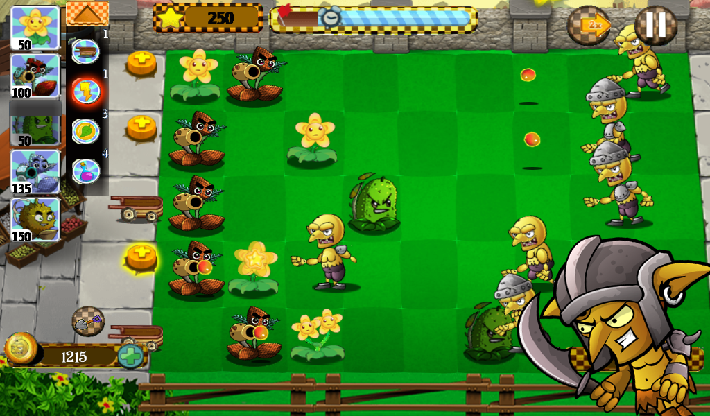 اسکرین شات 1 بازی Plants vs Goblins 2