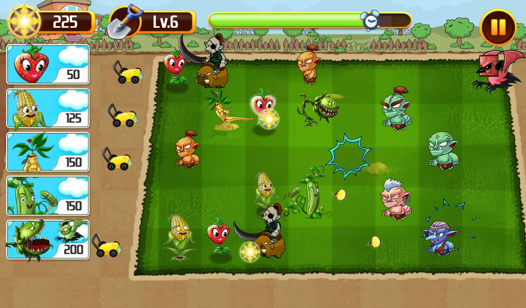 اسکرین شات 1 بازی Plants vs Goblins 4