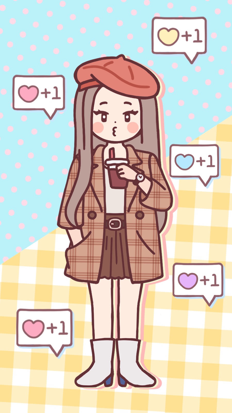 اسکرین شات 5 بازی Character Coordi : Fashion