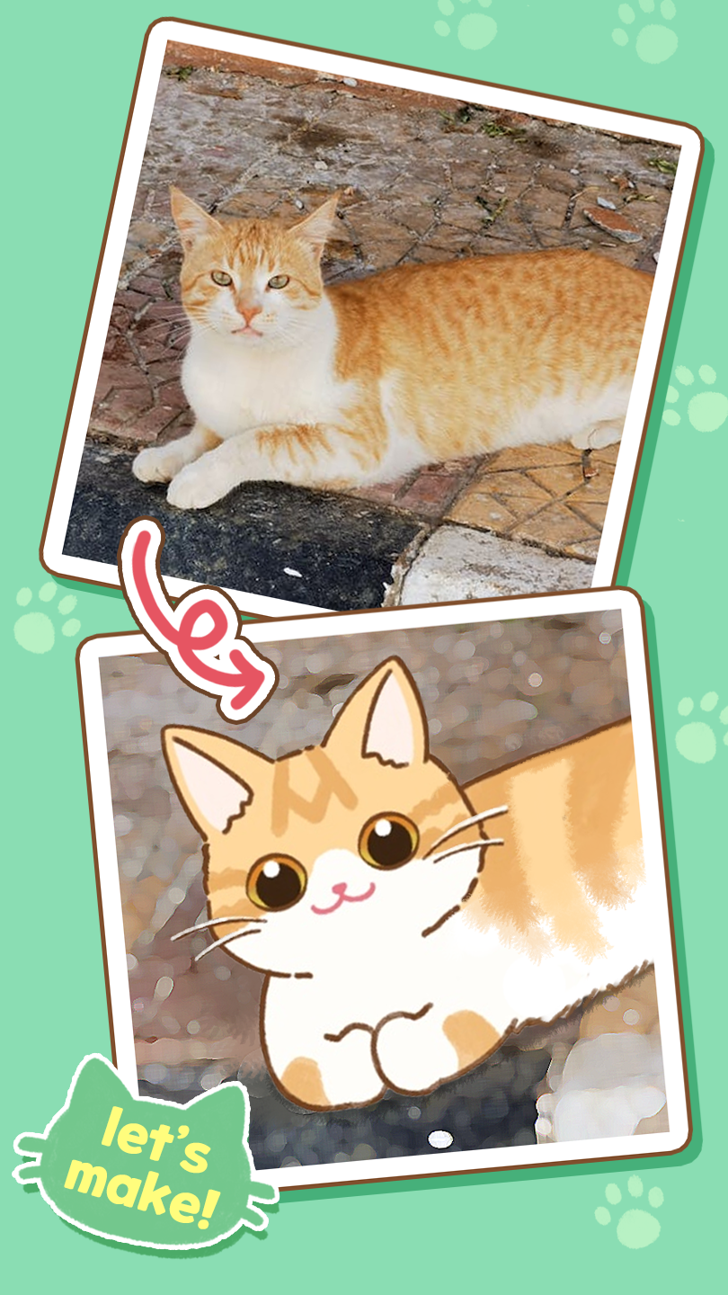 اسکرین شات 5 بازی Decorating a cat