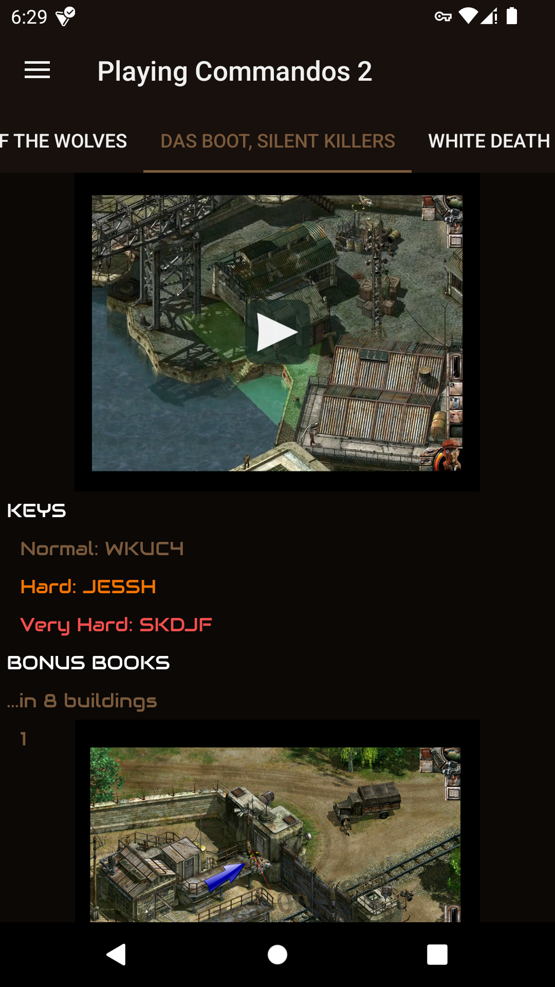 اسکرین شات 3 برنامه Guide to Playing Commandos 2