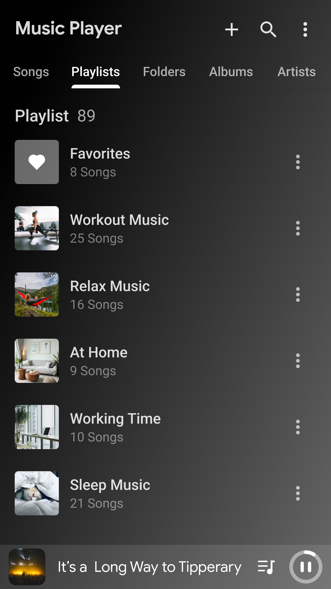 اسکرین شات 7 برنامه Music Player - MP3 Player