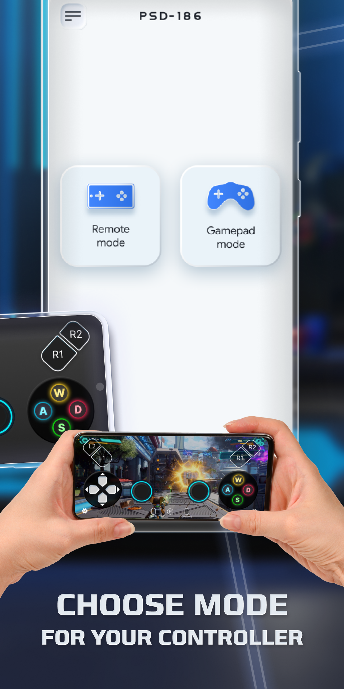 اسکرین شات 4 برنامه Game Remote Controller for PS