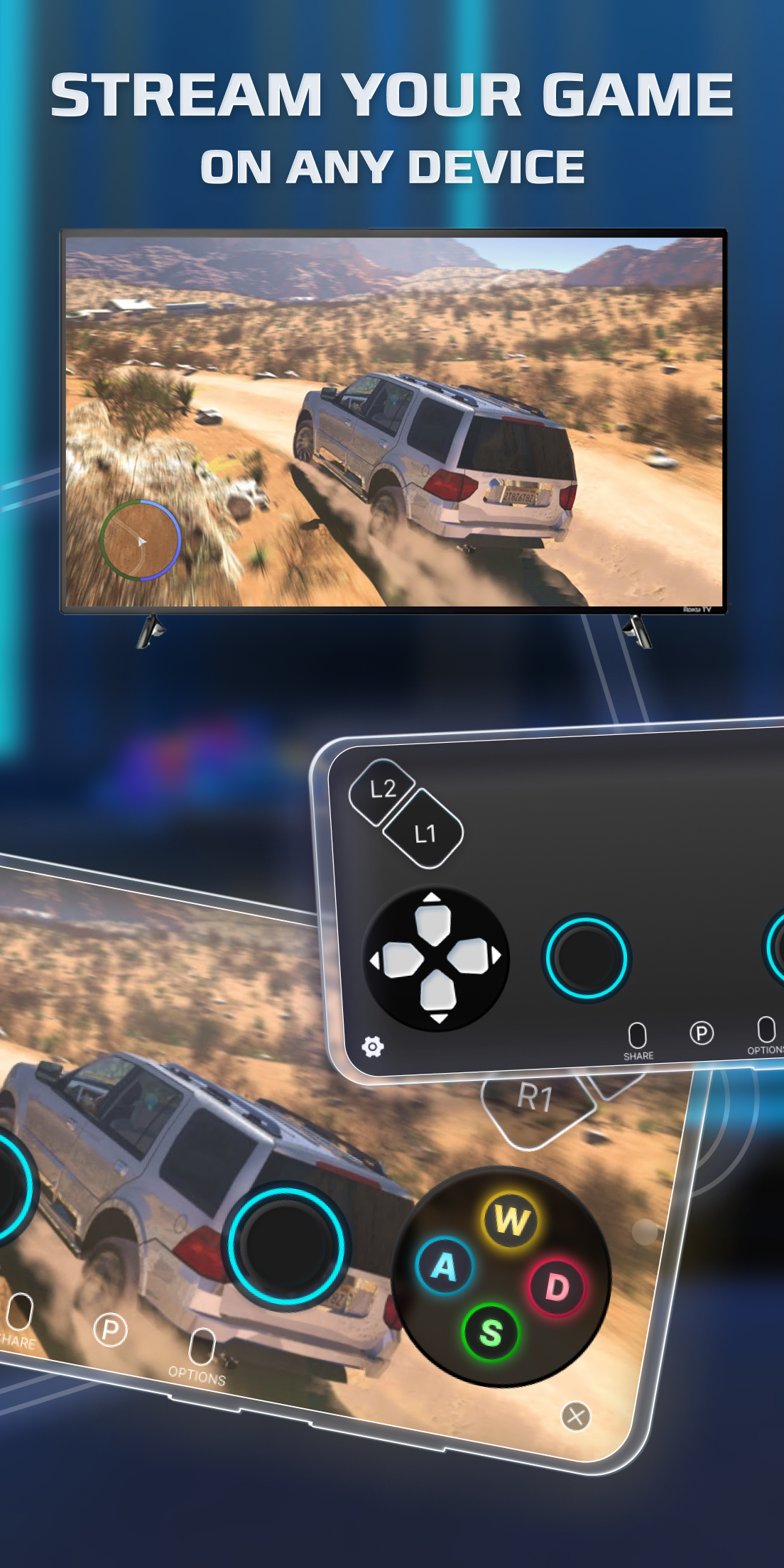 اسکرین شات 3 برنامه Game Remote Controller for PS