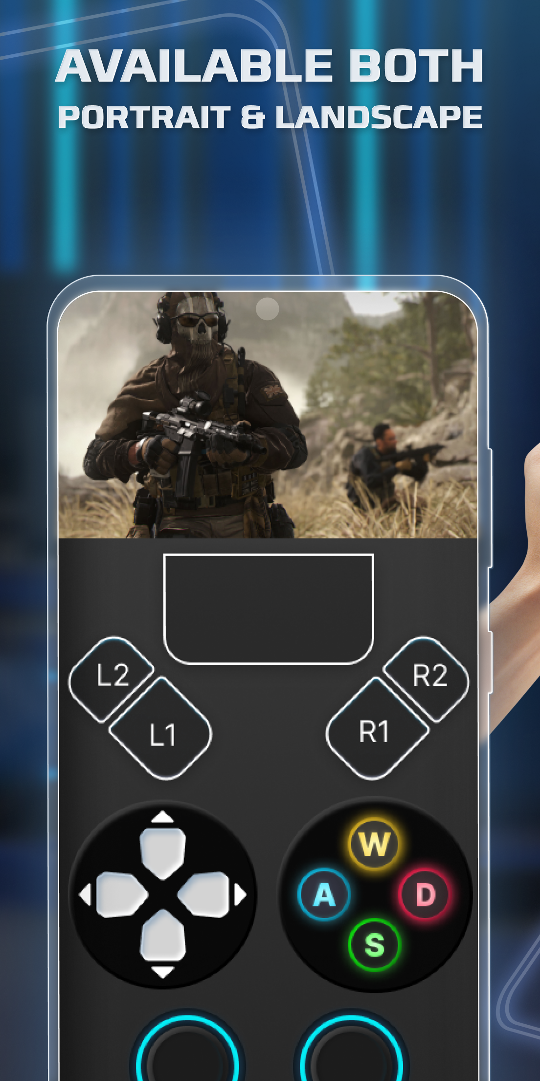 اسکرین شات 5 برنامه Game Remote Controller for PS