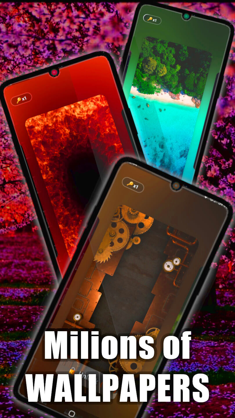 اسکرین شات 2 برنامه Cherry Blossom Live Wallpaper