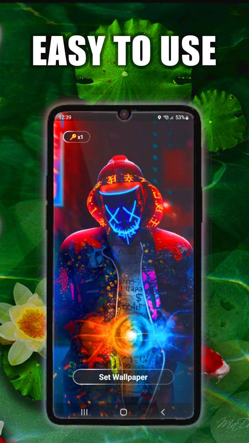 اسکرین شات 3 برنامه Koi Pond Live Wallpaper