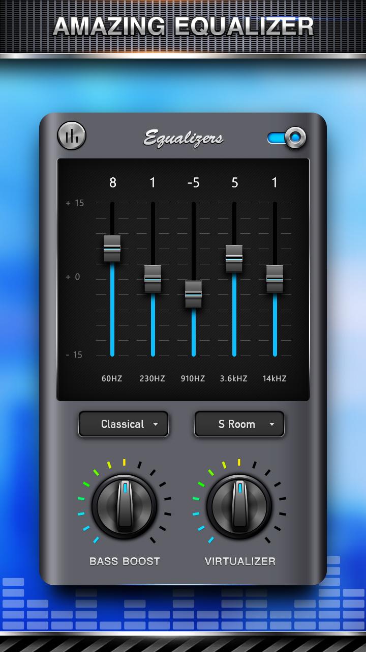 اسکرین شات 3 برنامه Bass Equalizer & Pod Music