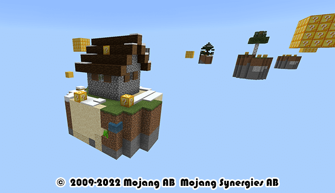 اسکرین شات 3 برنامه Lucky skyblock for minecraft