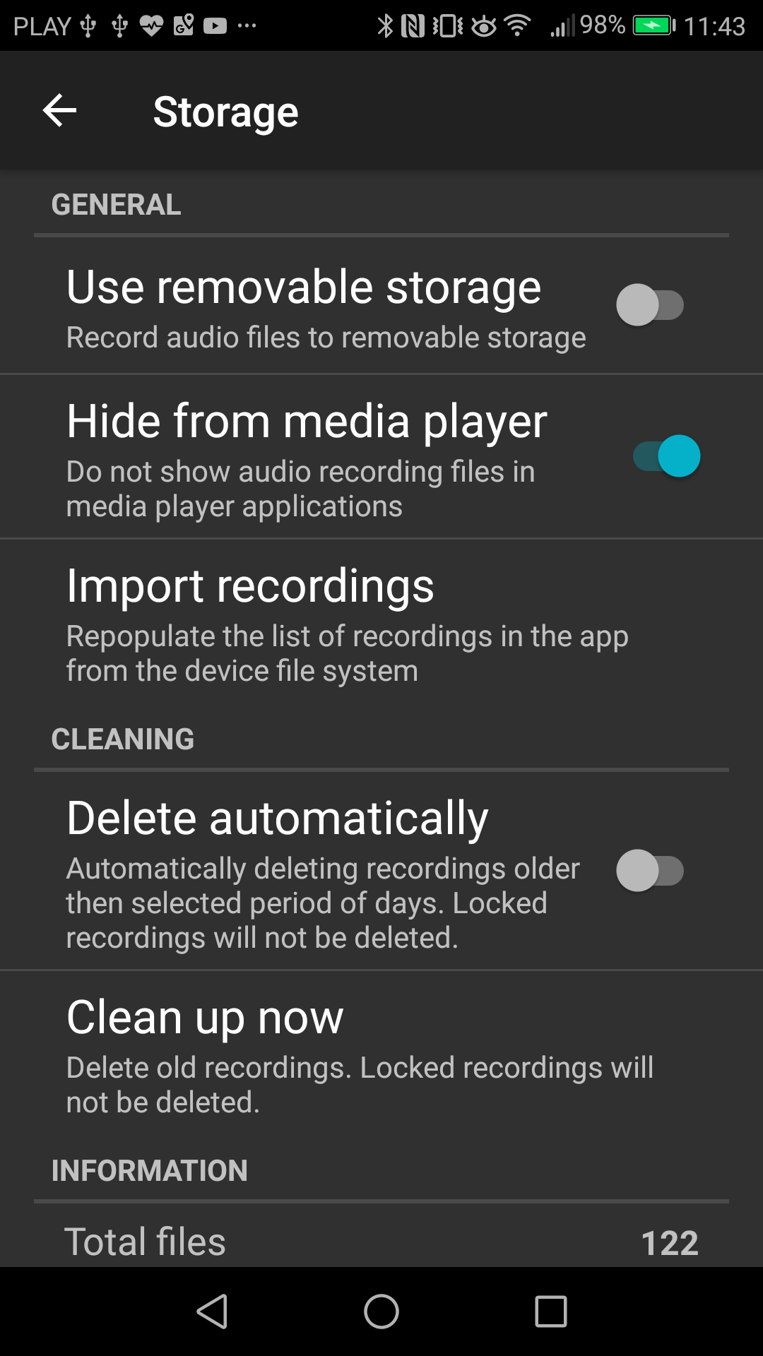 اسکرین شات 7 برنامه Call Recorder