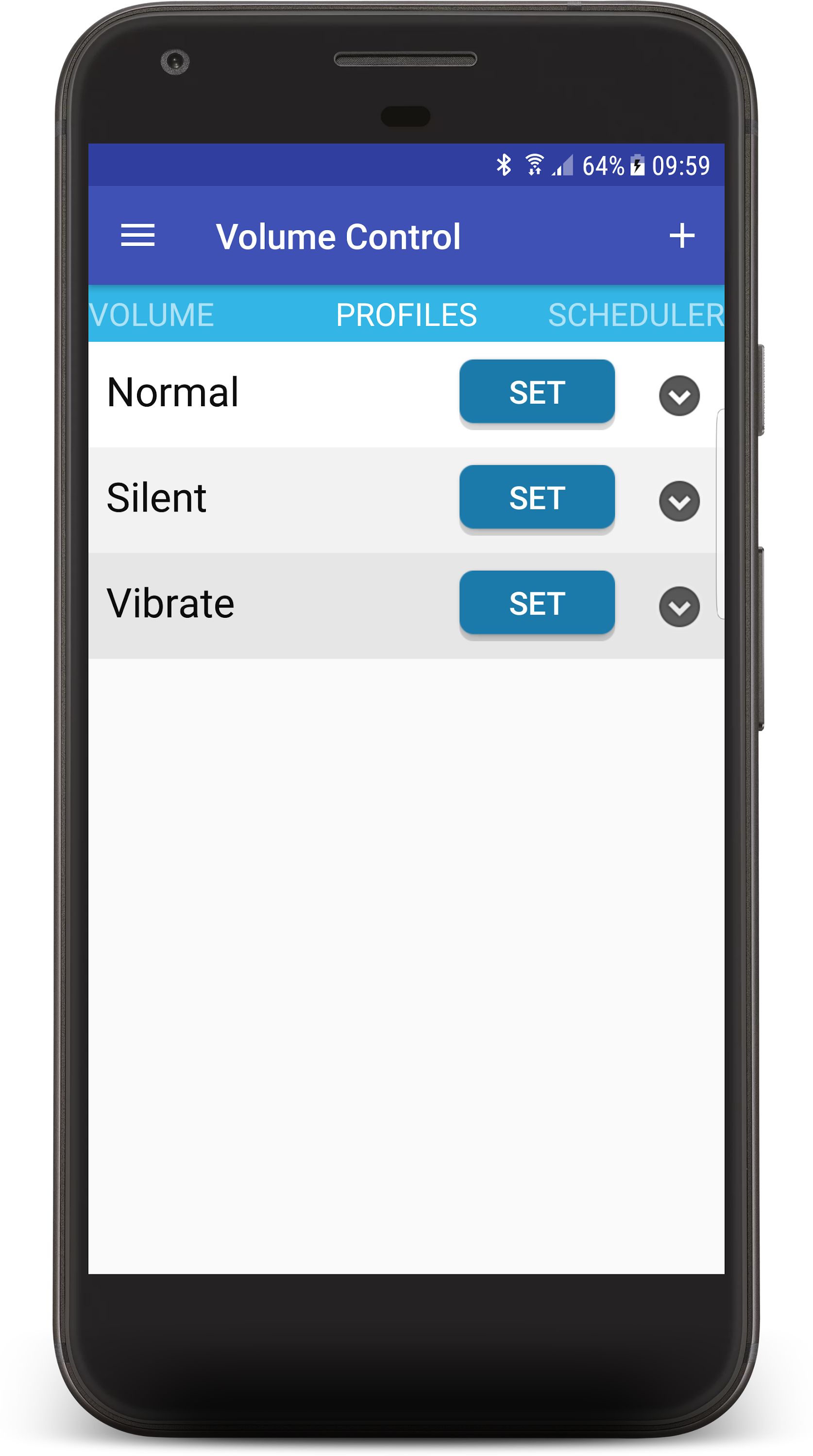 اسکرین شات 2 برنامه Volume Control