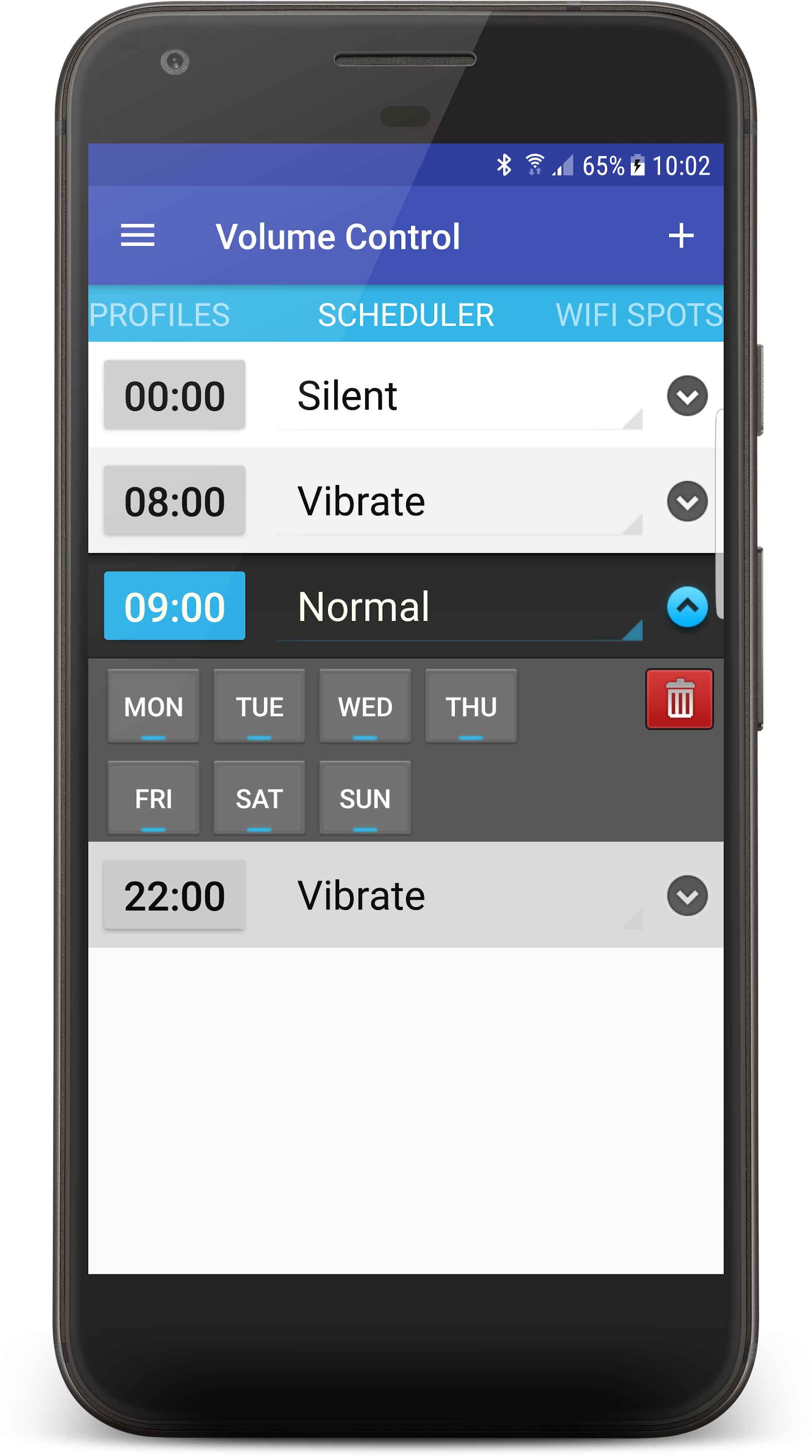 اسکرین شات 5 برنامه Volume Control