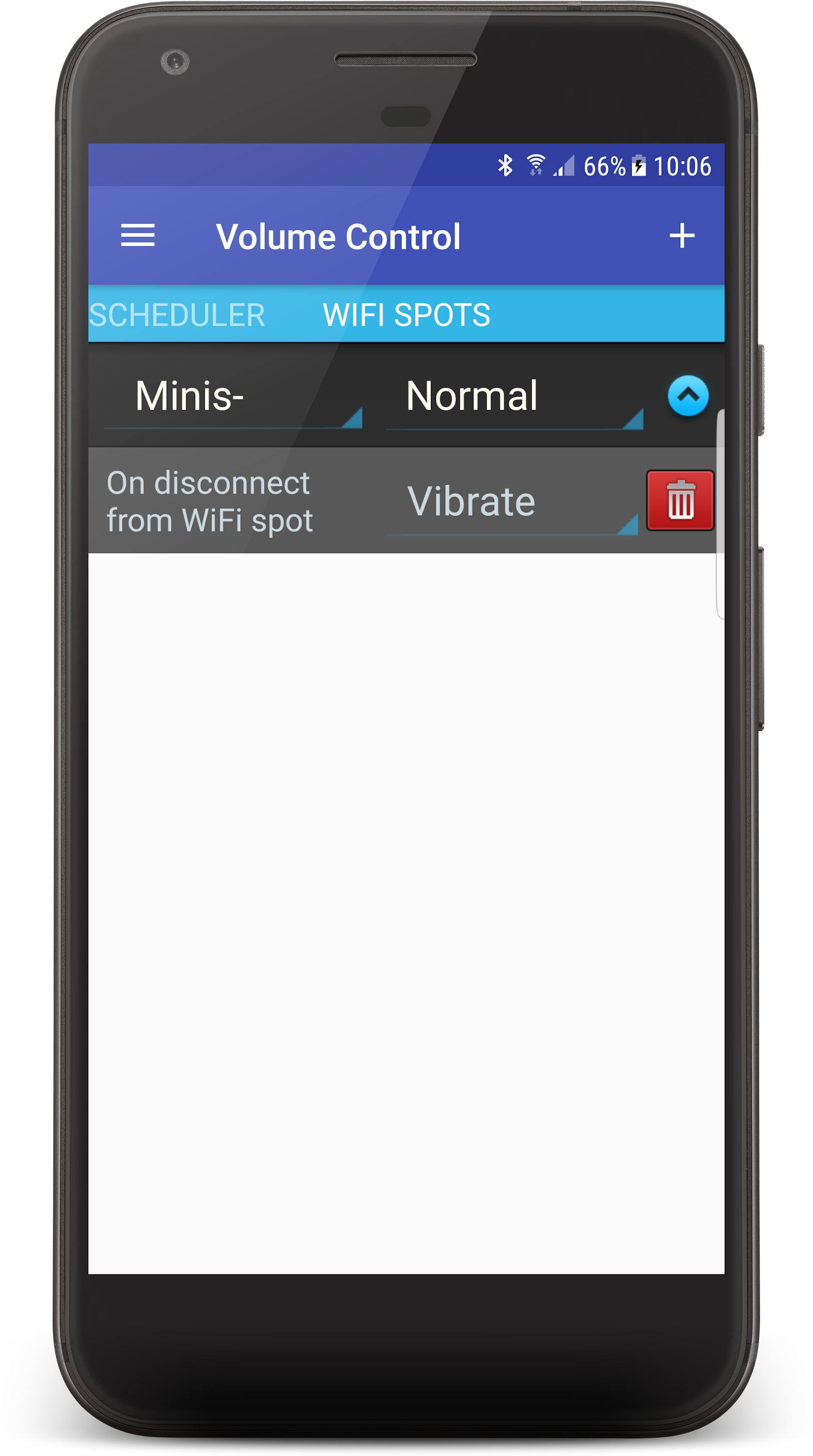 اسکرین شات 6 برنامه Volume Control