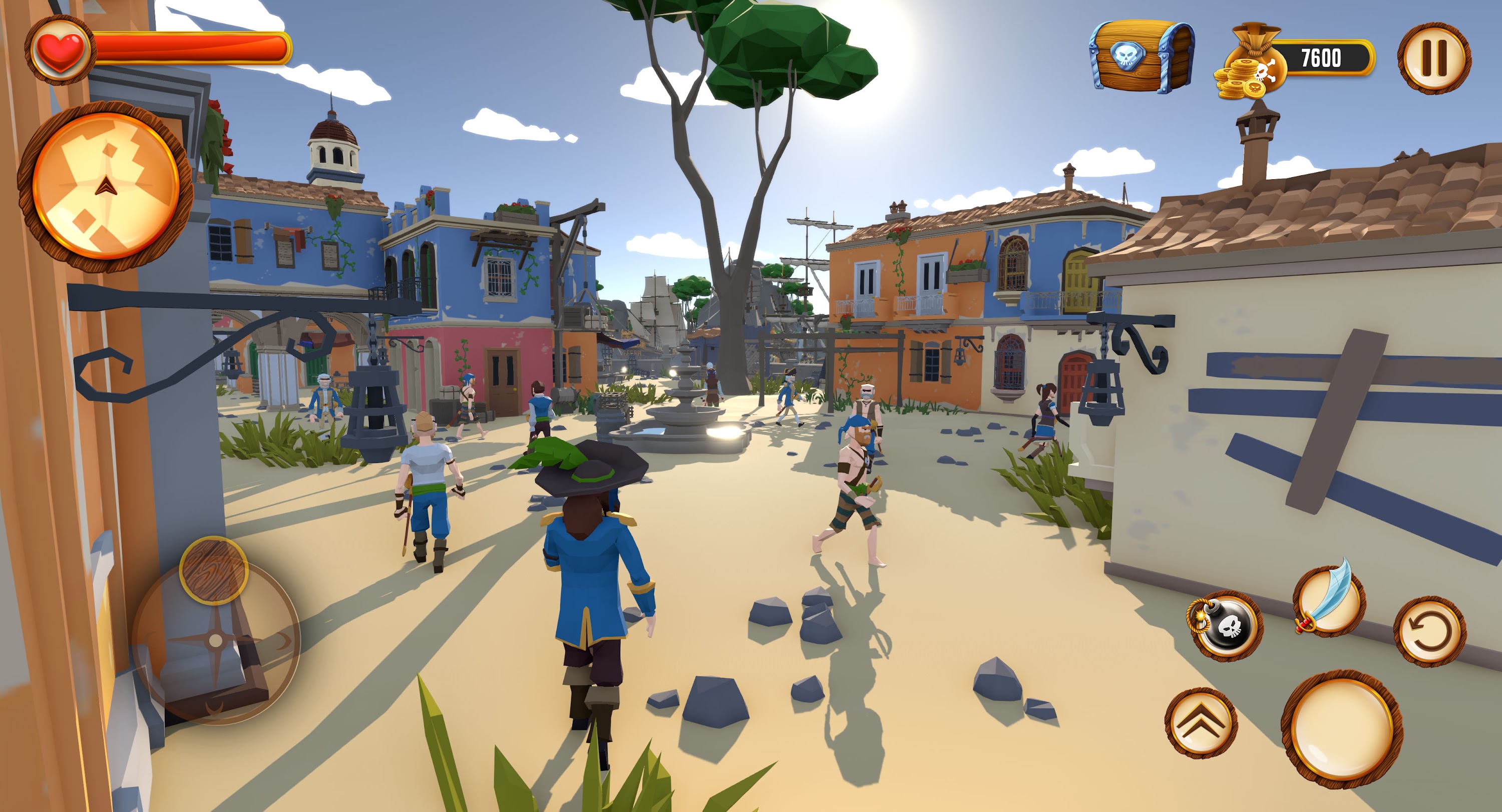 اسکرین شات 5 بازی Pirate Polygon Caribbean Sea