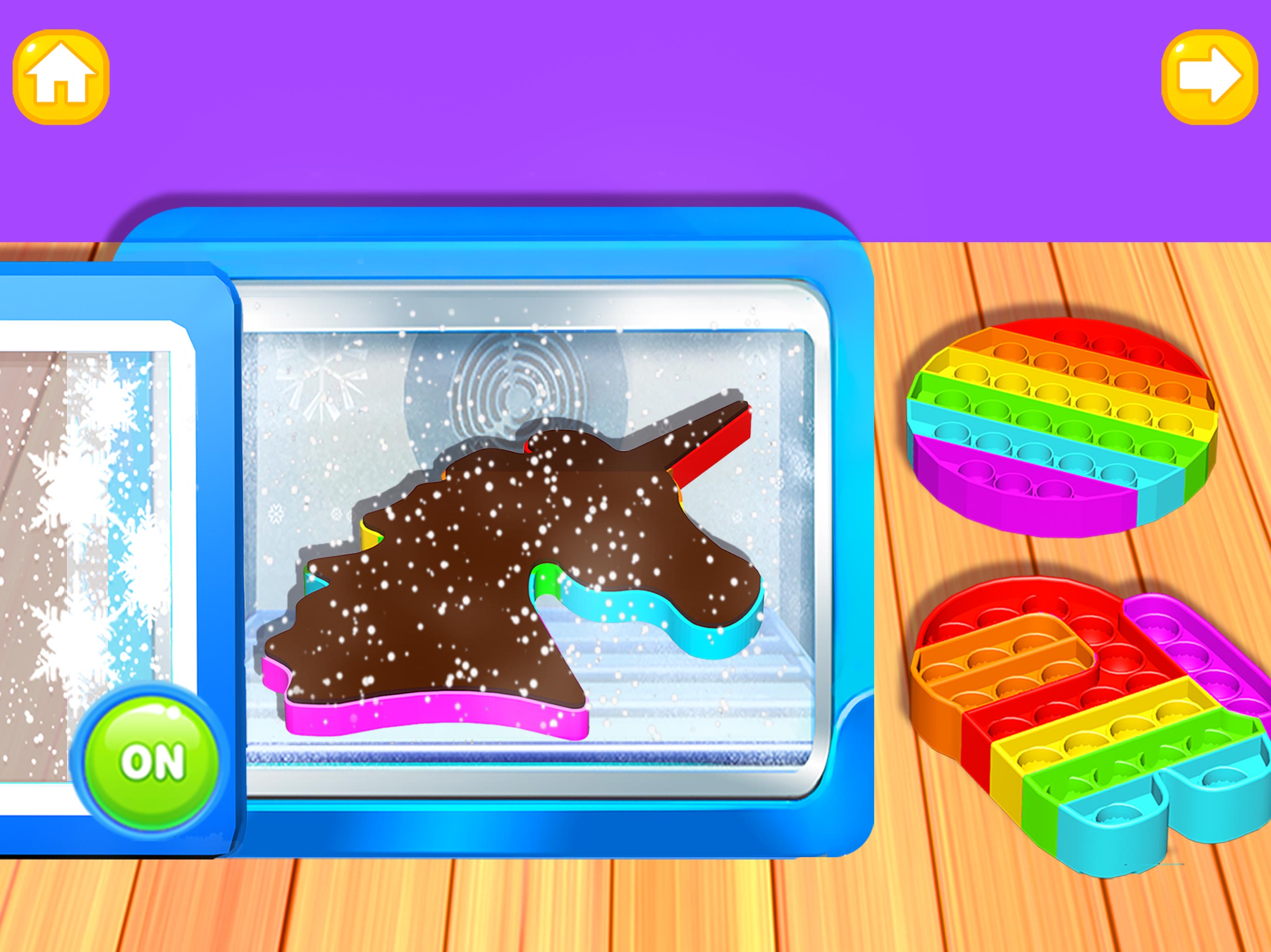 اسکرین شات 5 بازی Cake Art: Pop It Baking Games