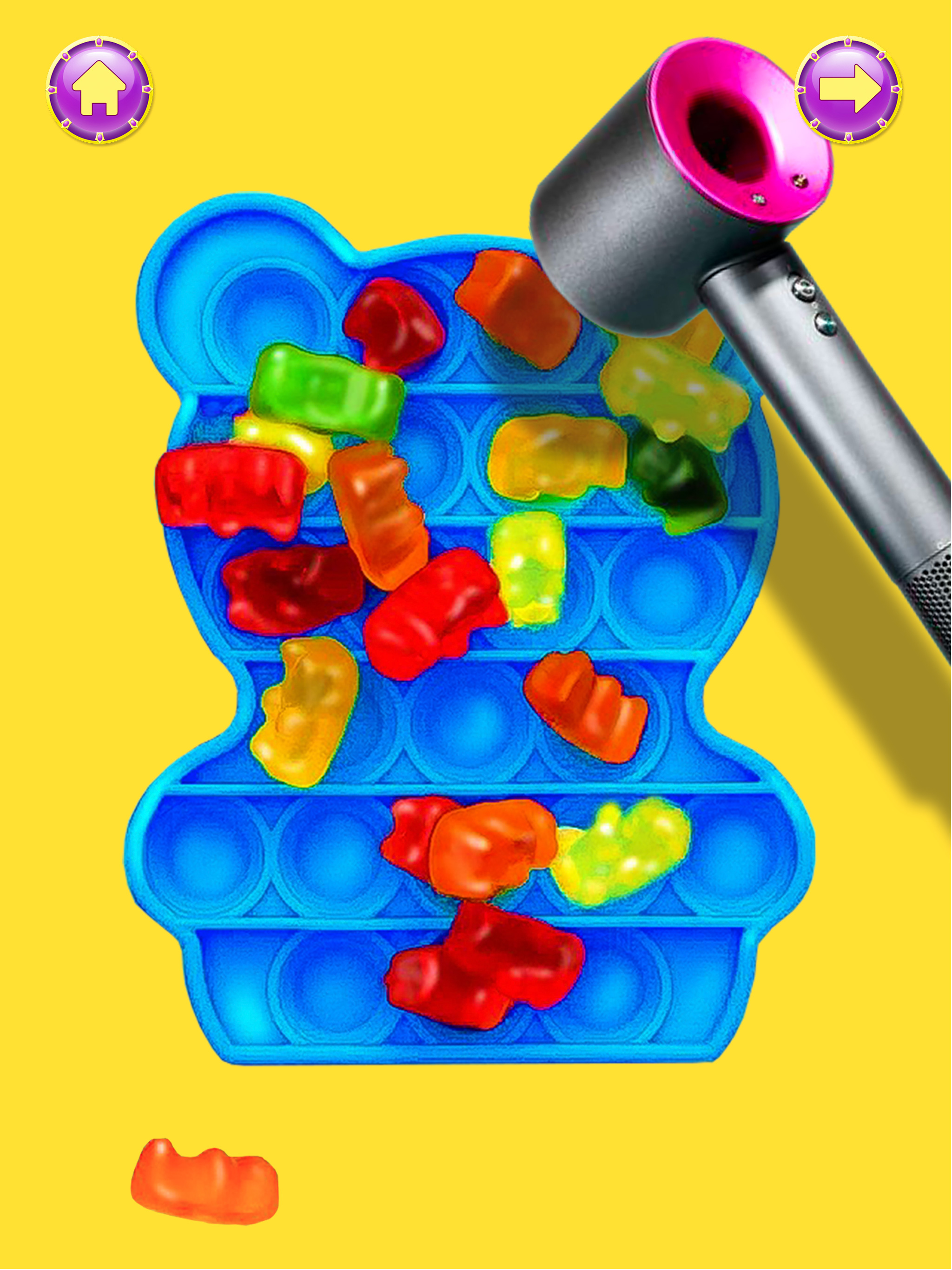 اسکرین شات 5 بازی Chocolate Pop It DIY Games