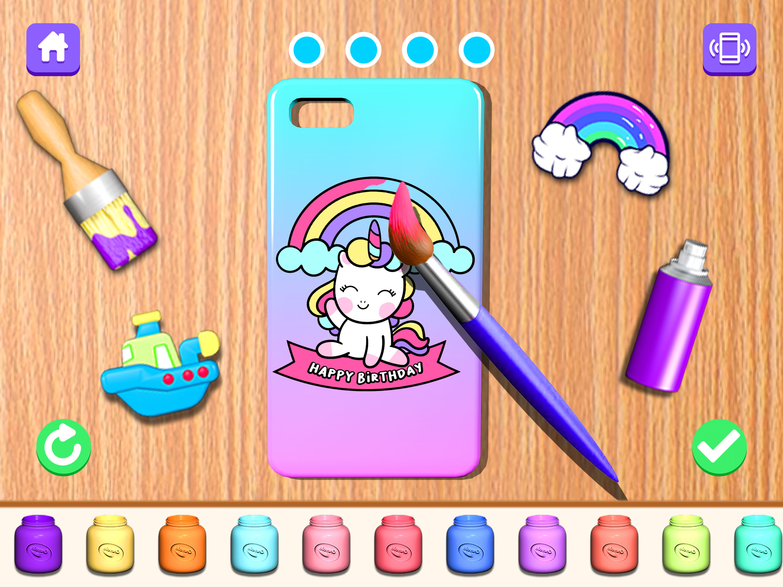 اسکرین شات 5 بازی Pop It Phone Case DIY Games
