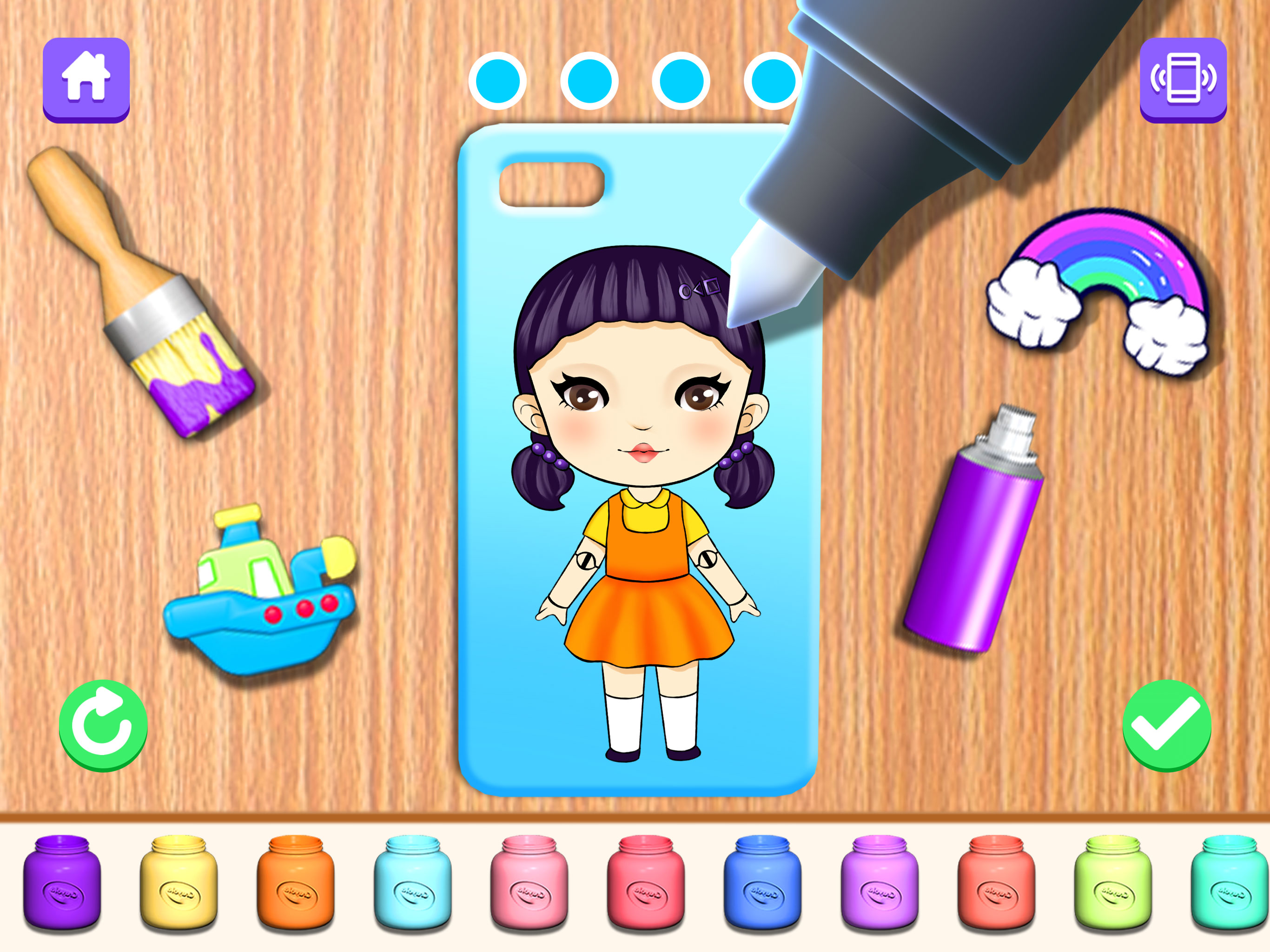 اسکرین شات 1 بازی Pop It Phone Case DIY Games