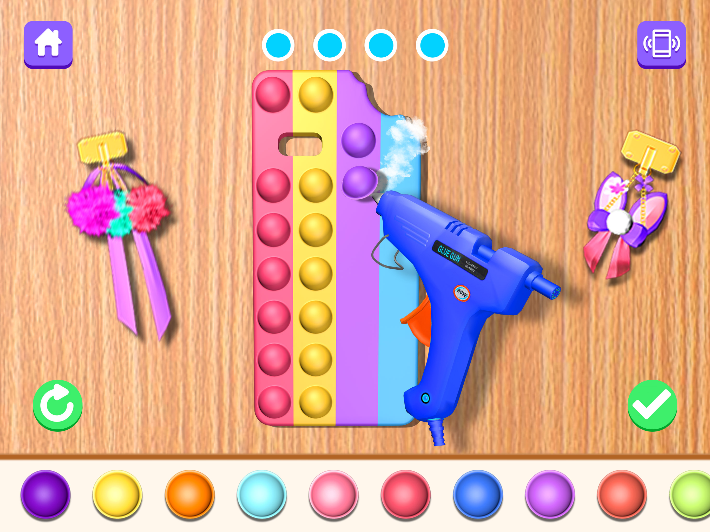 اسکرین شات 3 بازی Pop It Phone Case DIY Games