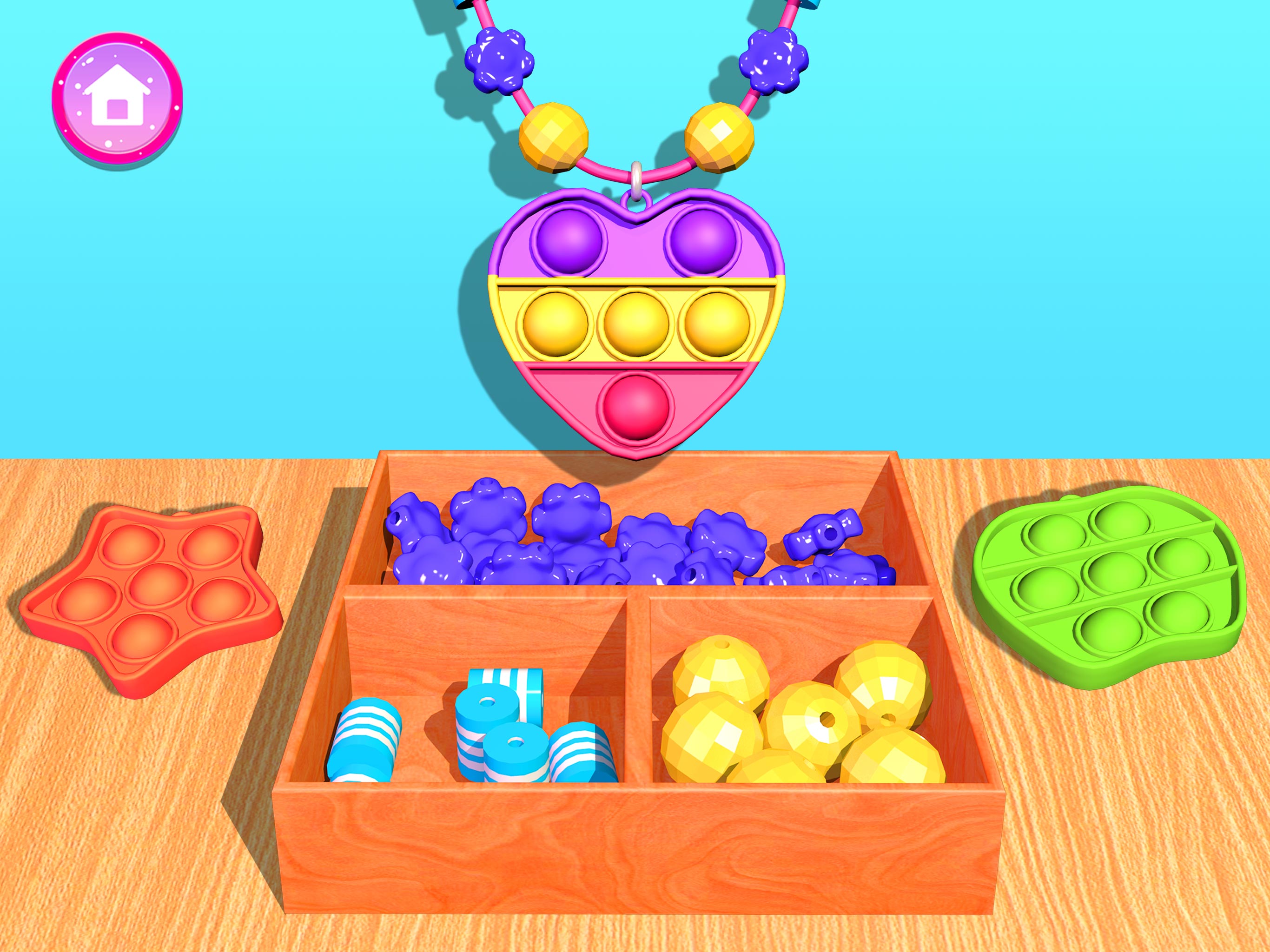 اسکرین شات 6 بازی DIY Pop It Jewelry: Toys Games