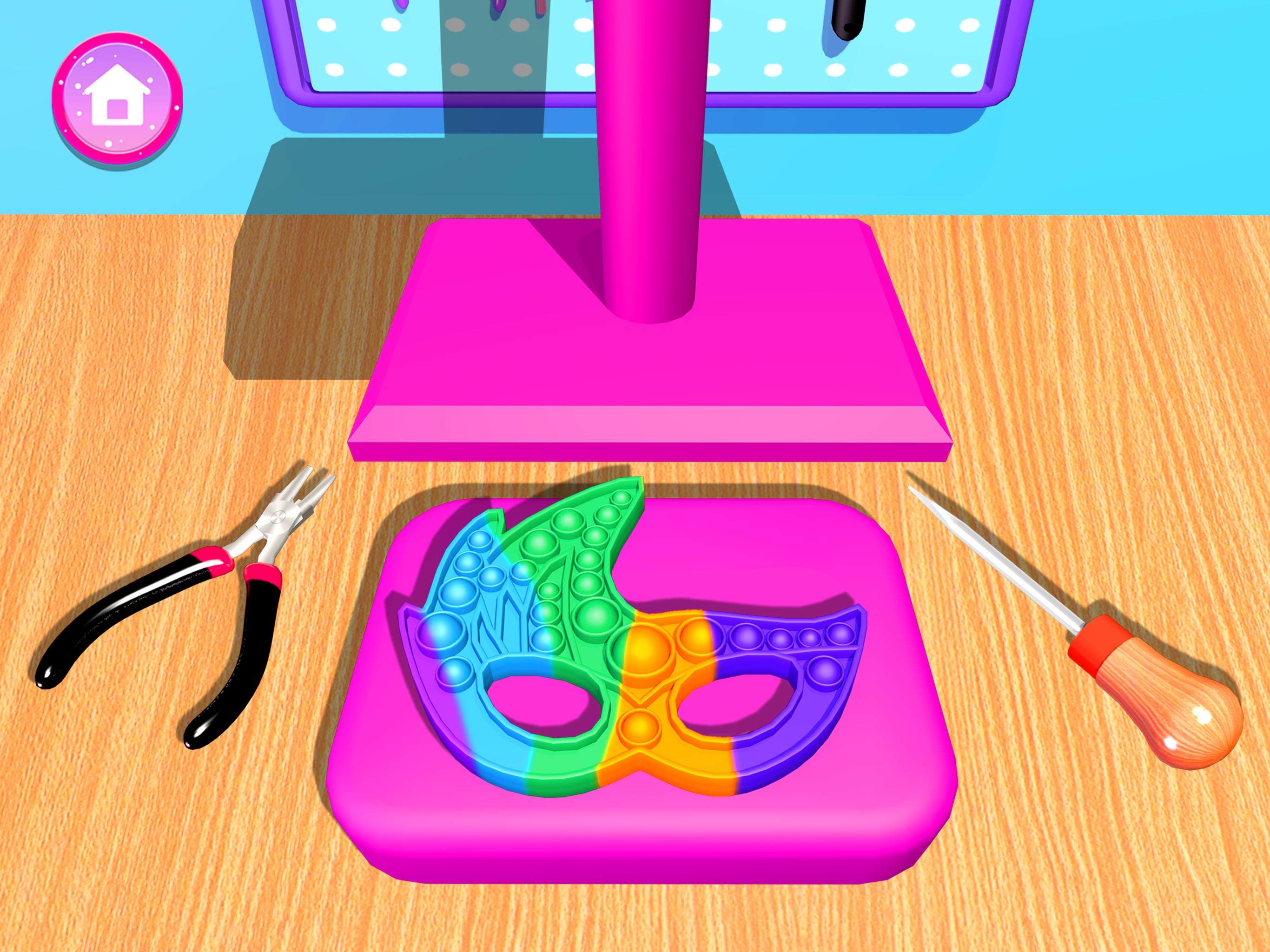 اسکرین شات 3 بازی DIY Pop It Jewelry: Toys Games