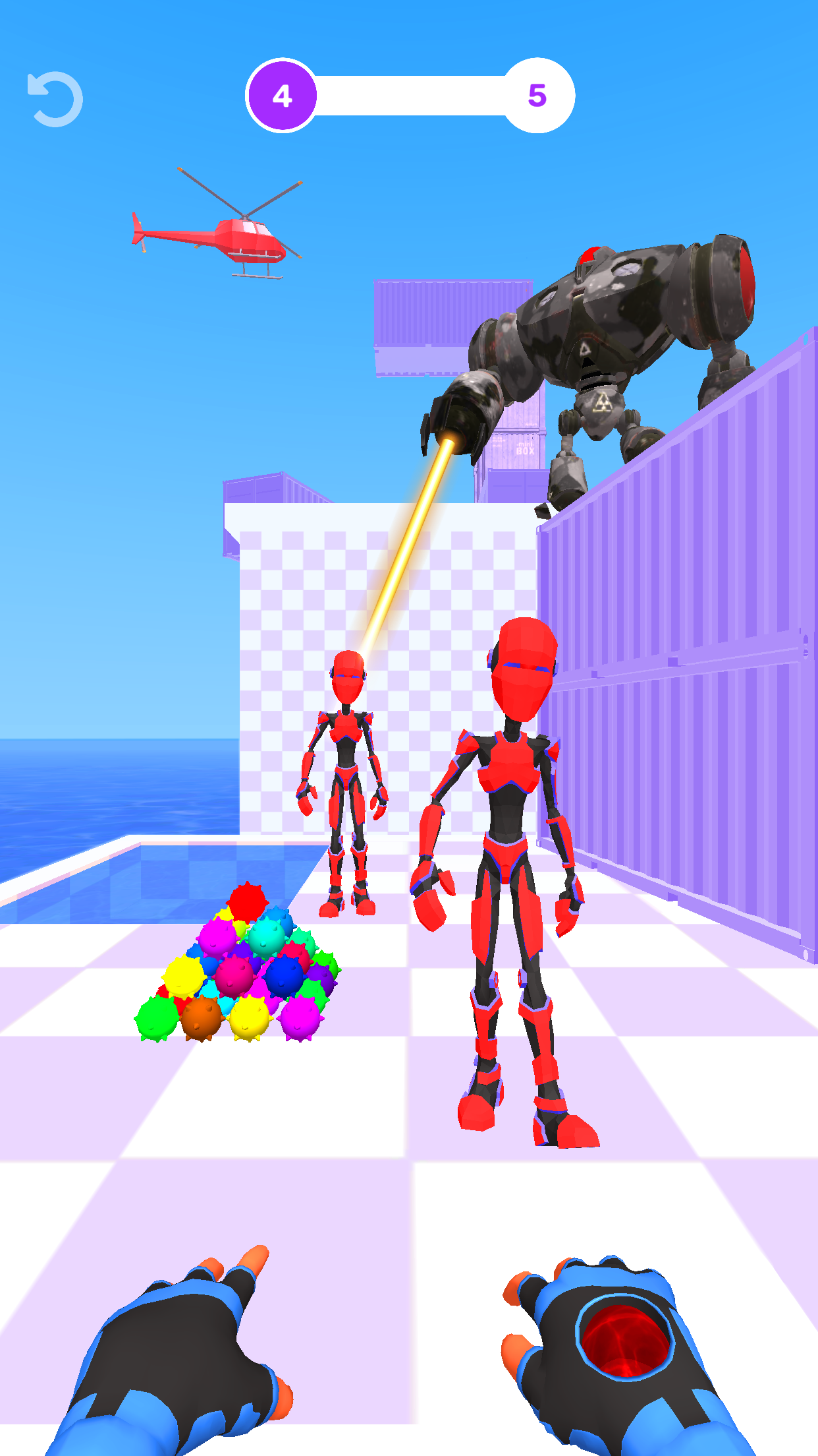 اسکرین شات 1 بازی Portal Hero 3D - Action Game