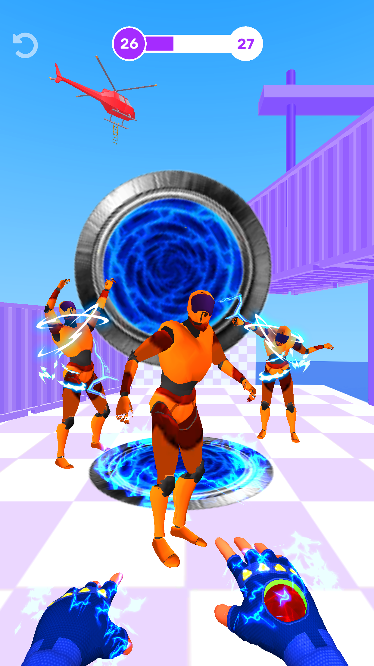 اسکرین شات 3 بازی Portal Hero 3D - Action Game