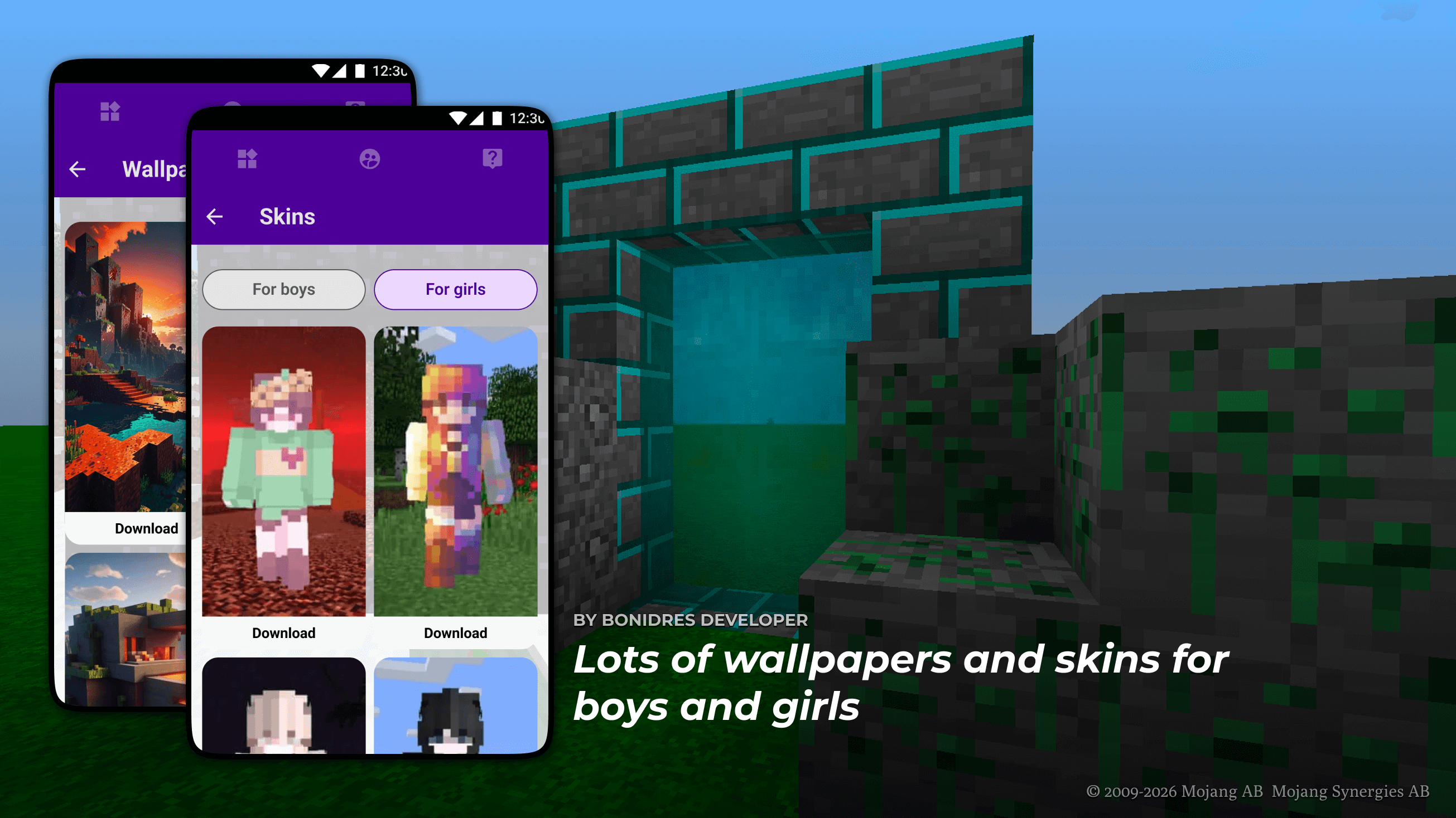 اسکرین شات 3 برنامه portal mod for minecraft pe