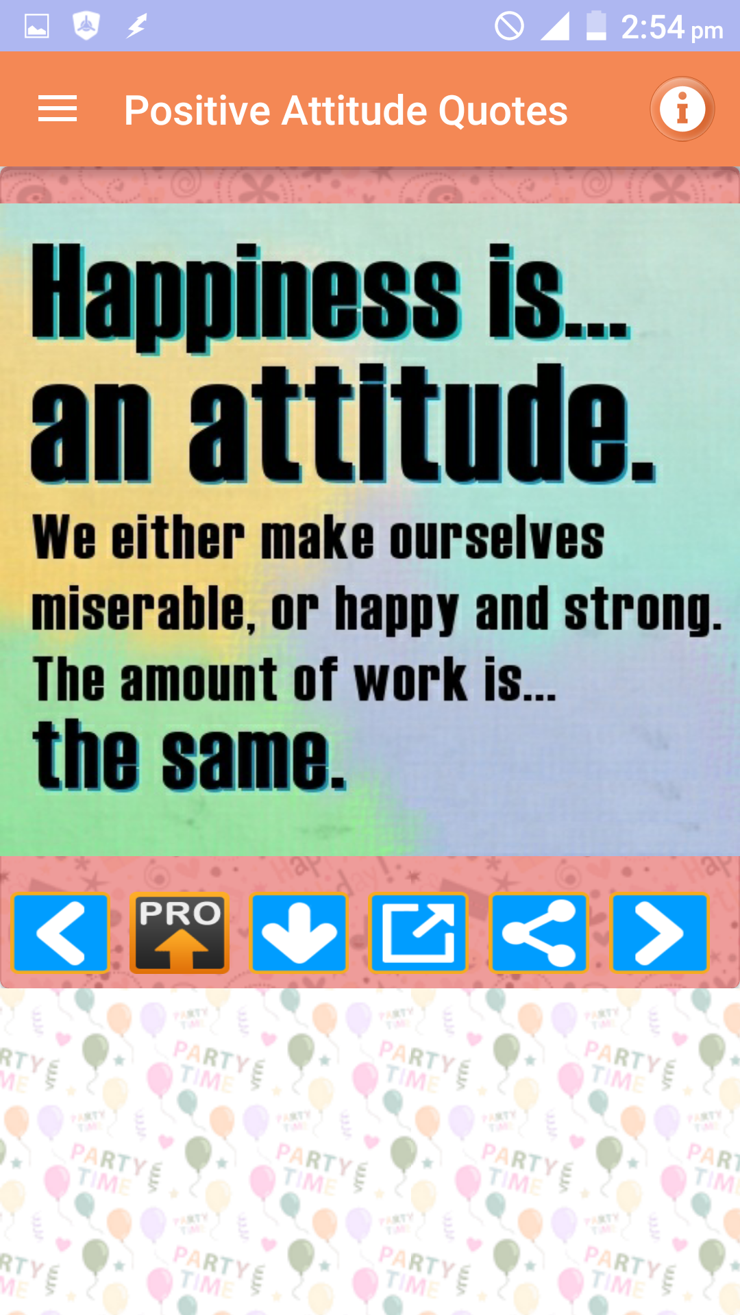 اسکرین شات 8 برنامه Positive Thinking Status Pics