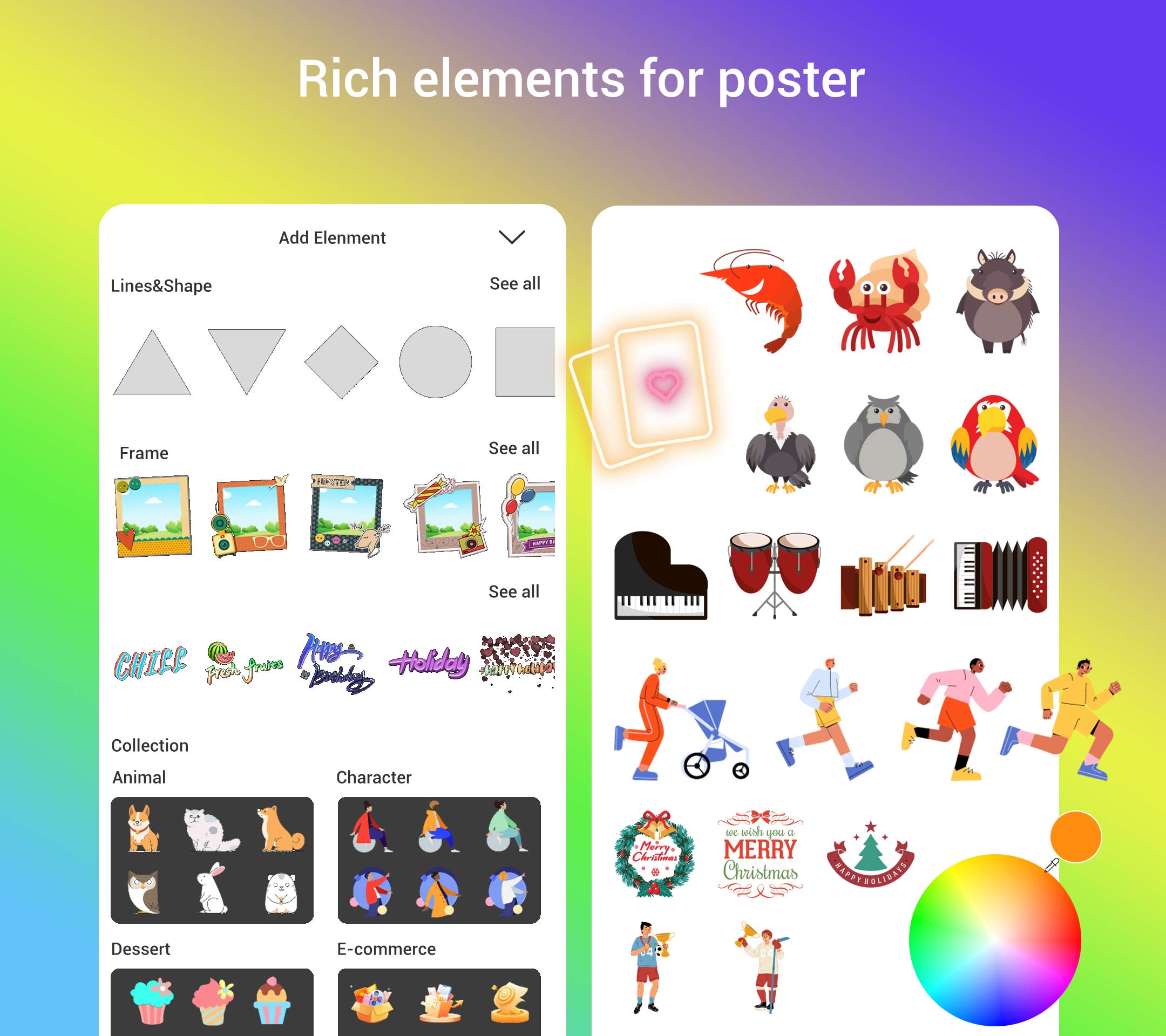 اسکرین شات 8 برنامه Poster Maker, Flyer Maker, Art