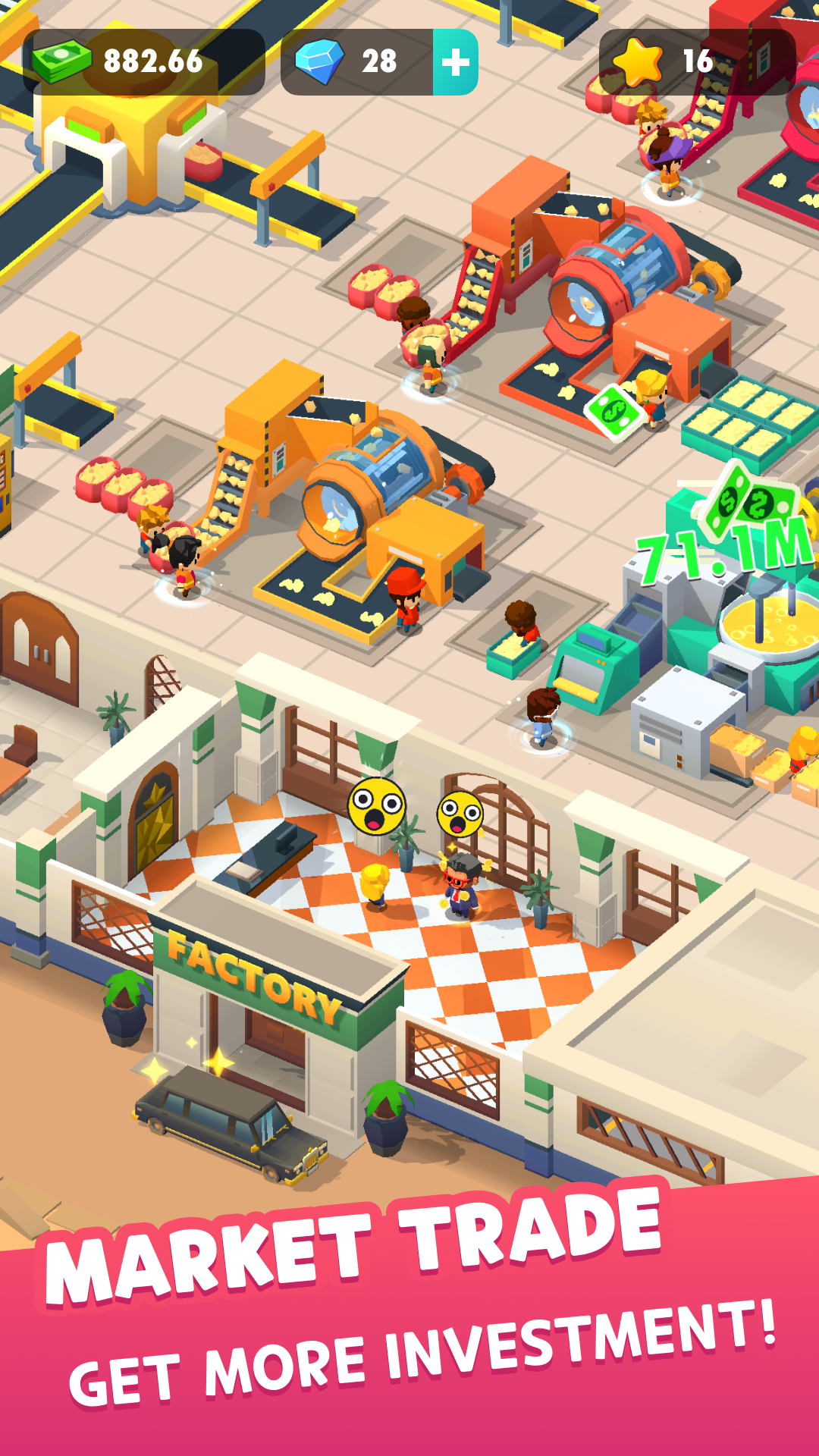 اسکرین شات 4 بازی Potato Inc - Tycoon, Idle