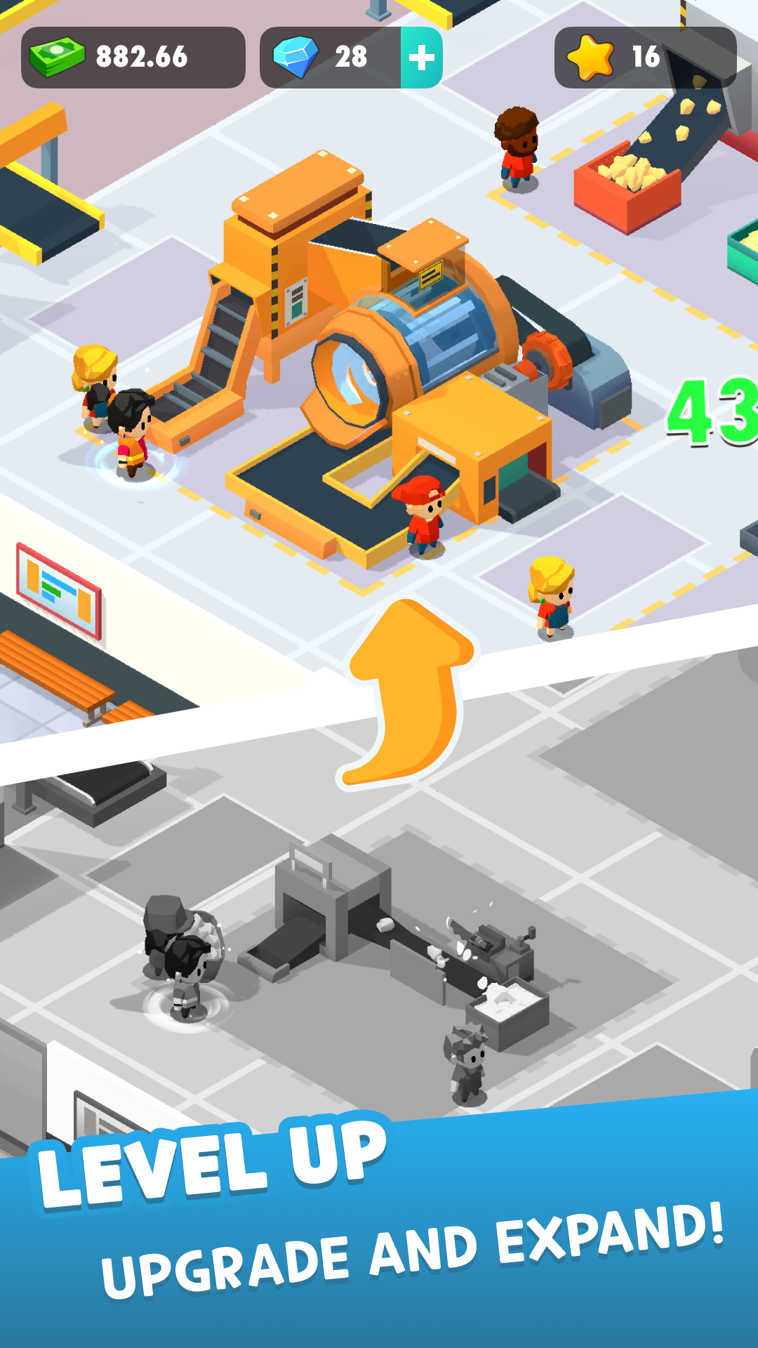 اسکرین شات 5 بازی Potato Inc - Tycoon, Idle