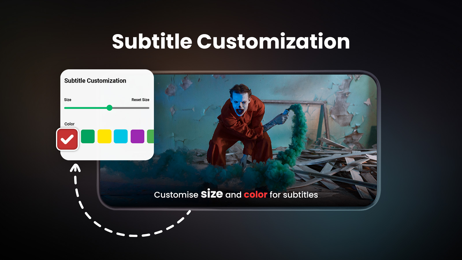اسکرین شات 5 برنامه HD Video Player - Media Player